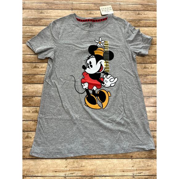 Disney Tops - NWT Disney Classic Minnie Gray Tshirt Medium